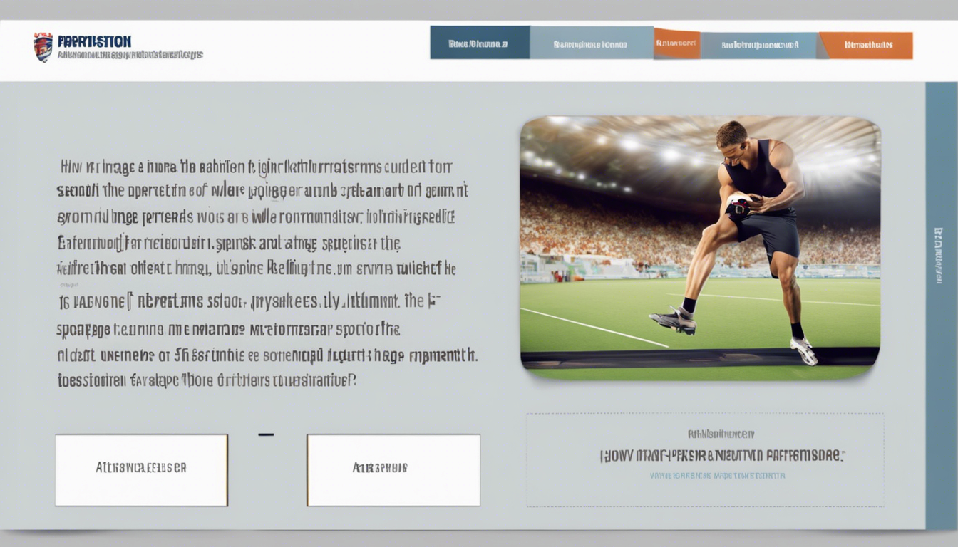 découvrez comment l'image dans l'athlétisme influence la perception des performances sportives dans cette analyse approfondie.