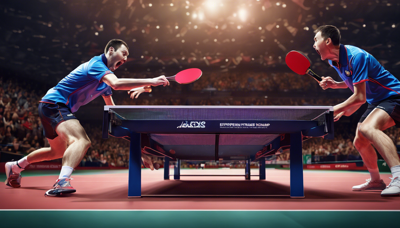 ne manquez rien du championnat d'europe de tennis de table ! suivez l'événement en direct pour vivre toute l'intensité des matchs, les performances des meilleurs joueurs et les moments forts de la compétition. soyez au coeur de l'action !