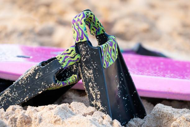 bodyboard palme vague propulsion